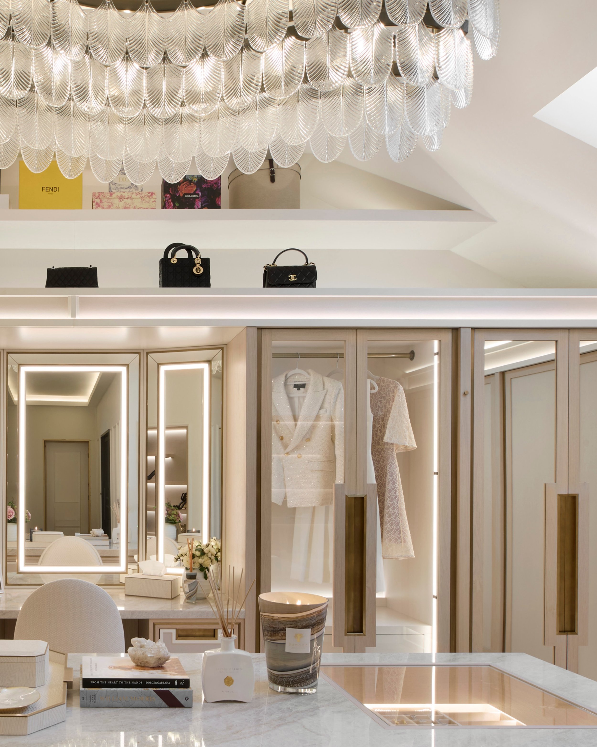 The beauty of a truly bespoke home isn&rsquo;t found in one statement piece, it&rsquo;s in how every detail works together.

This dressing room was designed to feel calm, effortless and beautifully intuitive. Every drawer, display, finish and sightli