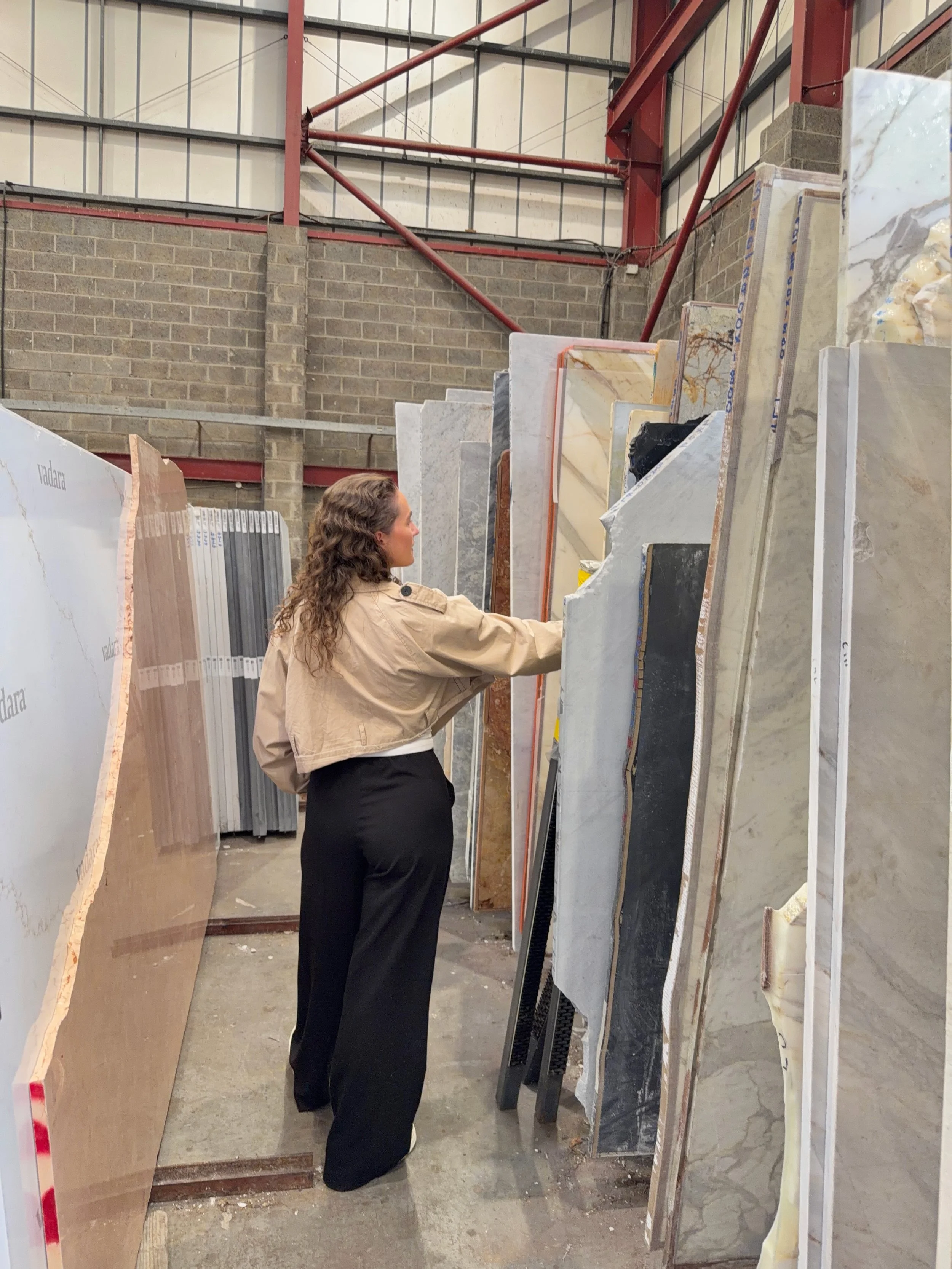 There&rsquo;s nothing like choosing stone in person. Here&rsquo;s our recent visit to the marble showroom and yard to source slabs for several of our upcoming projects, where seeing every vein, tone and finish firsthand makes all the difference.

Usi