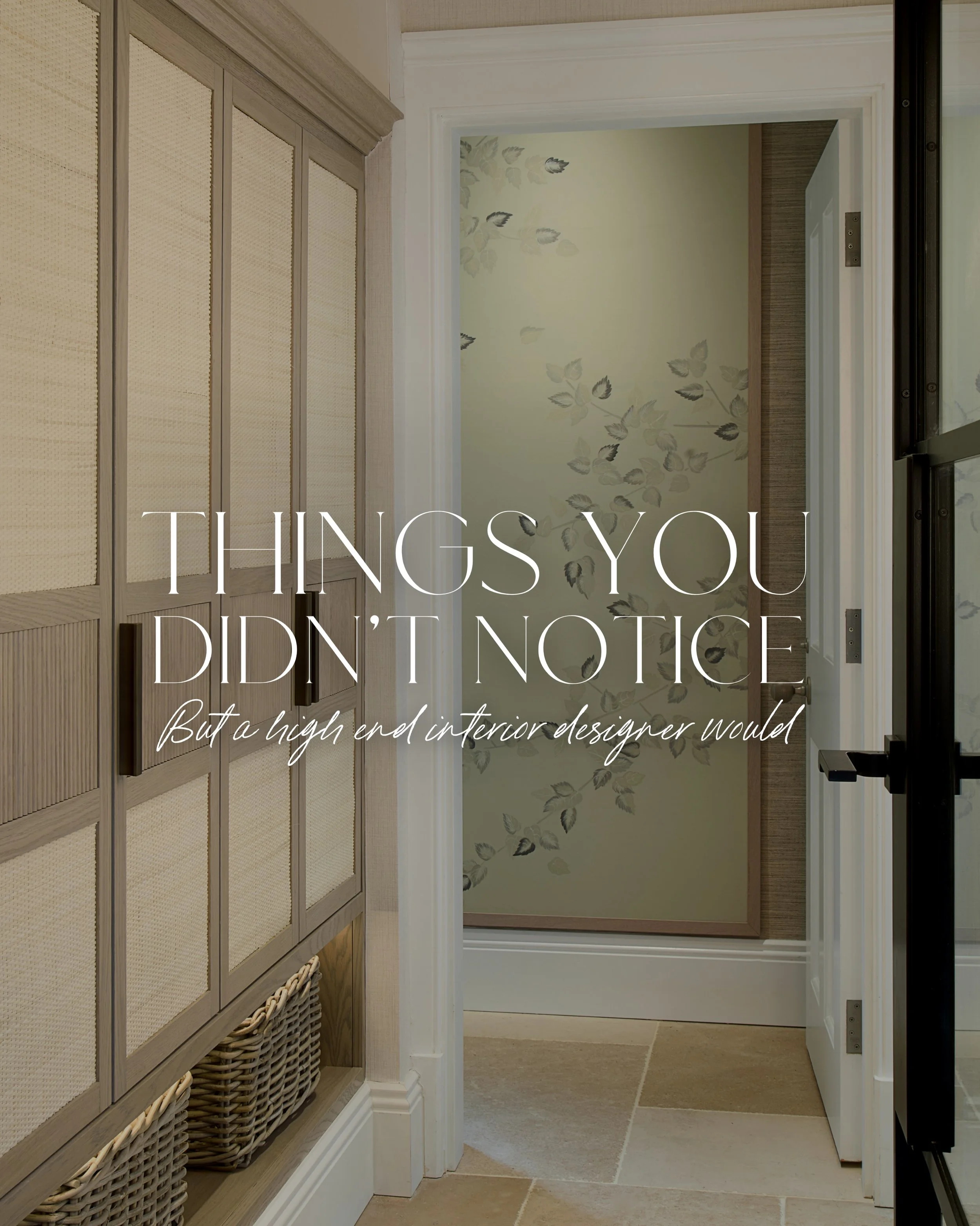 Amazing interiors aren&rsquo;t just about what catches your eye. It&rsquo;s the considered details, subtle relationships and layers of thought behind every decision that make a space feel effortless.