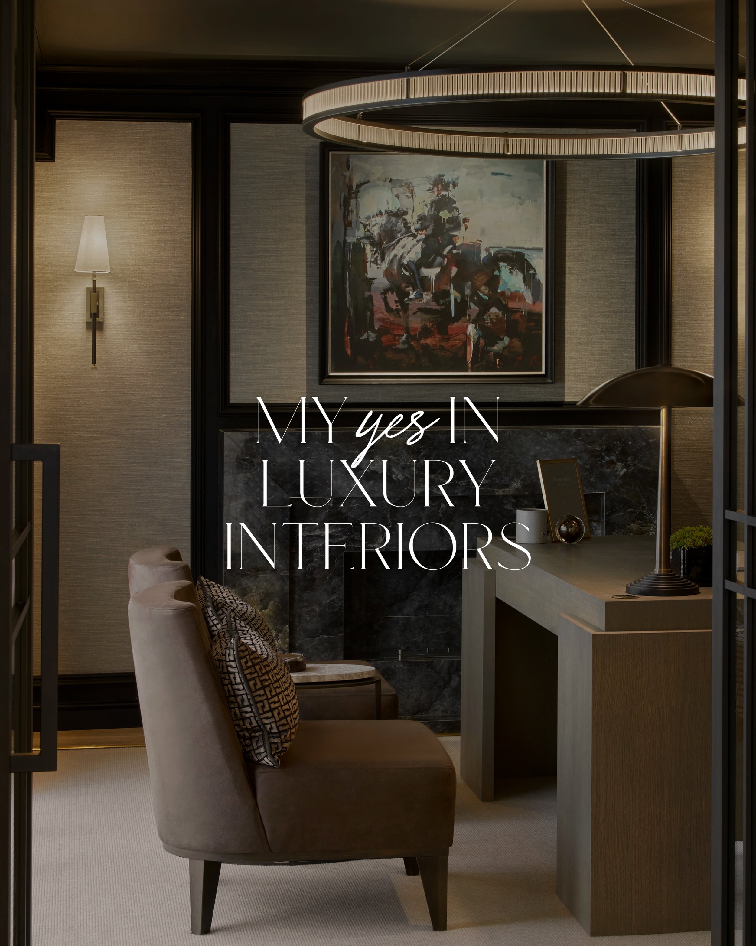 I personally adore these details in luxury interiors.🤍