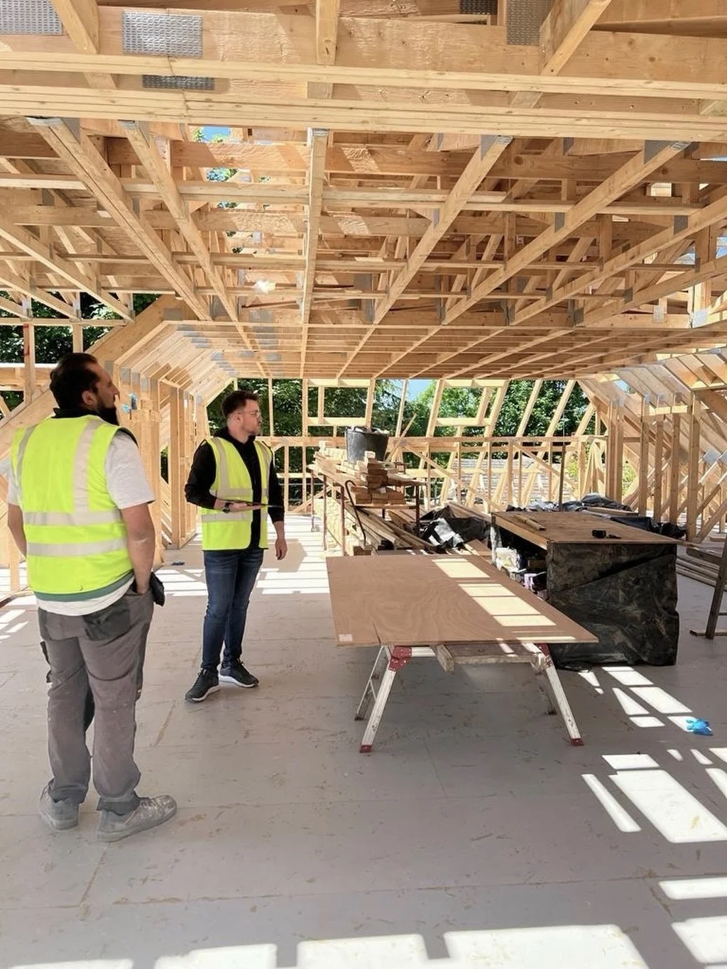 Recently, many members of our JMD team have been out on site across multiple projects, overseeing progress, refining the details and watching each design take shape. 

No two schemes are ever the same, and that's exactly what we love about the proces