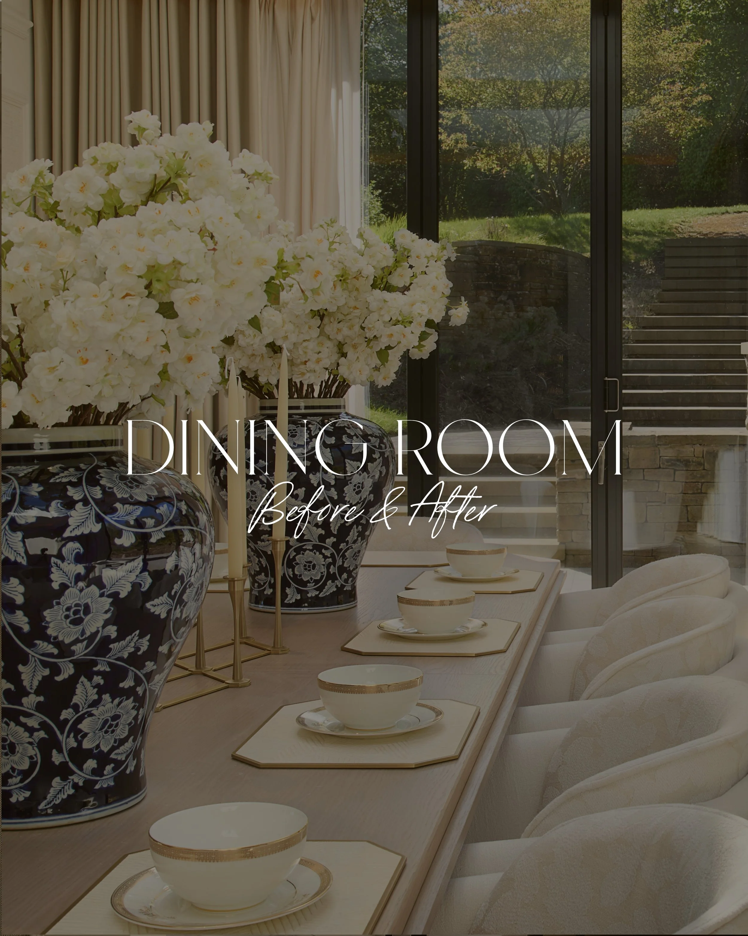 Once a redundant, out of place garden room. Now, an impressive formal dining area.💙
