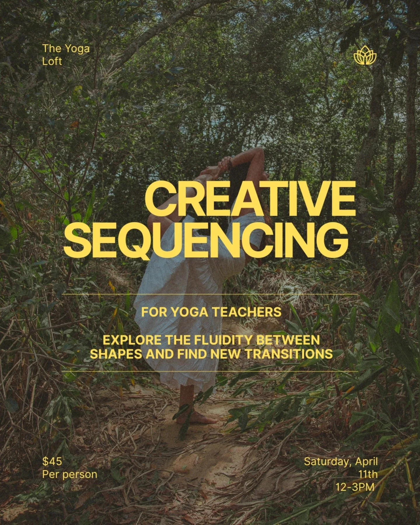 Creative Sequencing for Yoga Teachers