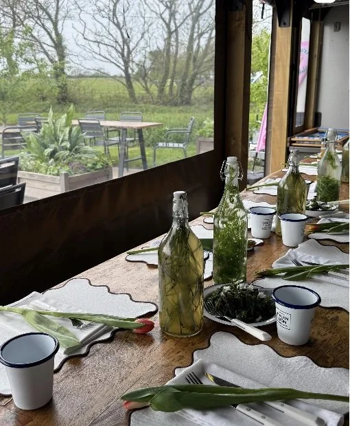 yoga brunch at Halen Mon in Spring.