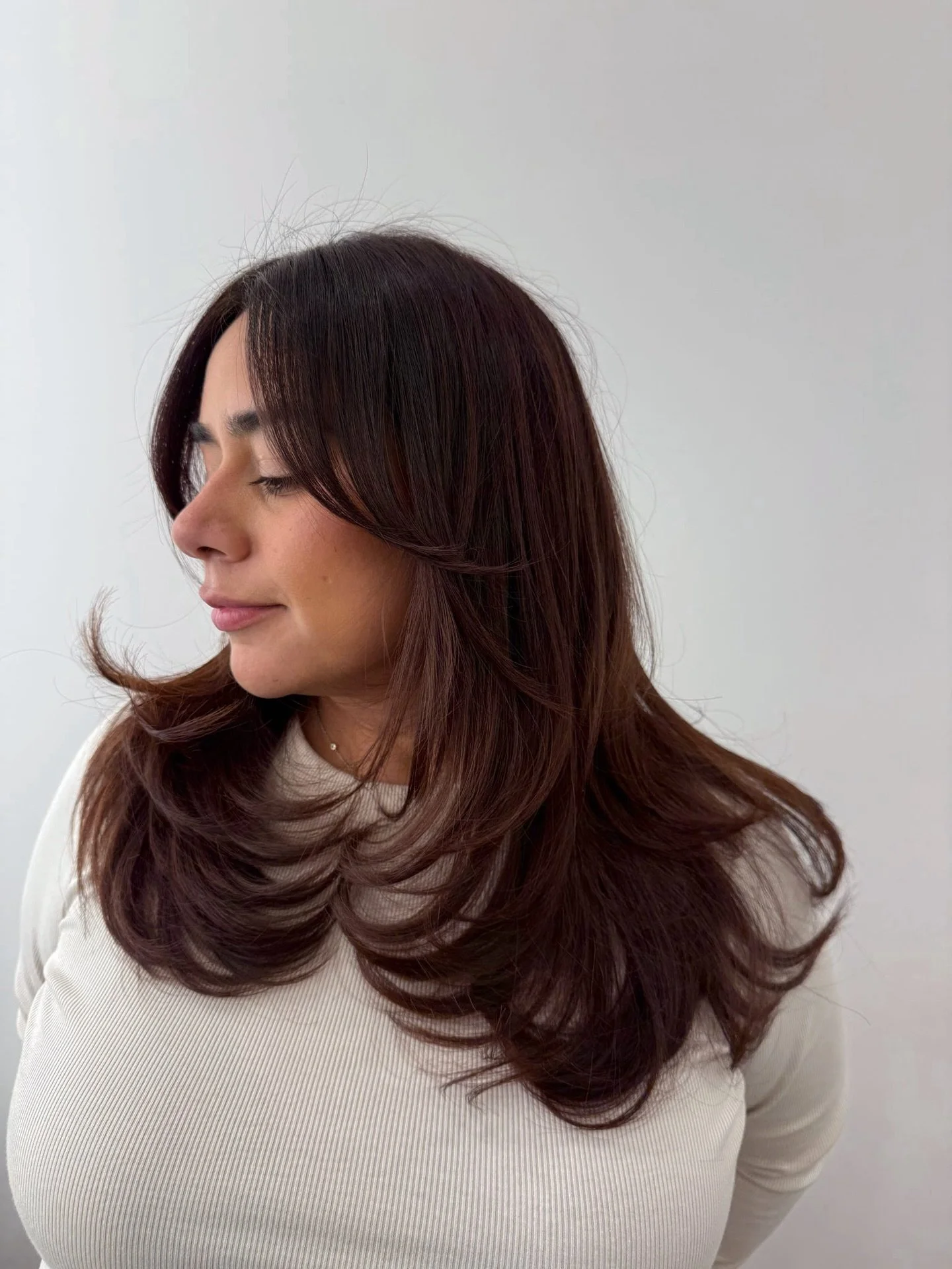 Proof that the right layers can change everything ✂️ @favianefajardo.hair