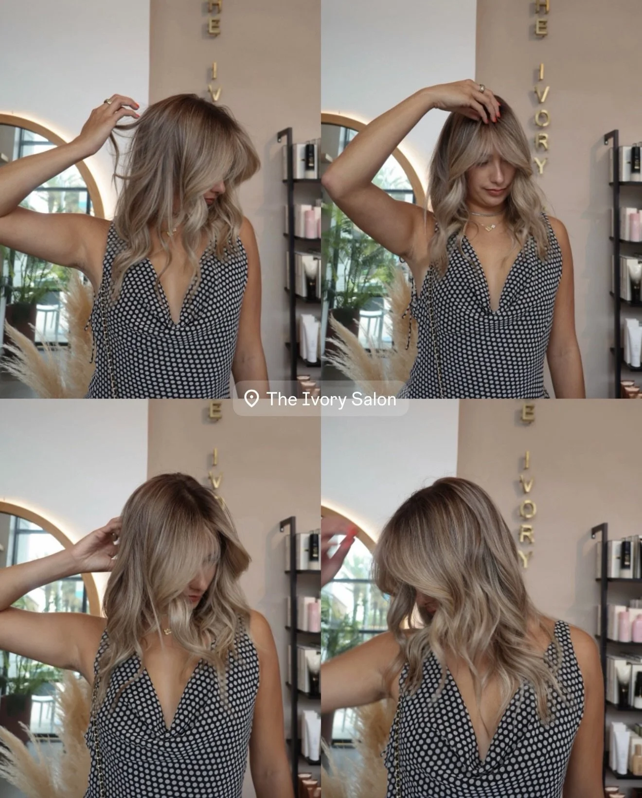 Weekend energy starts with good hair 🍸