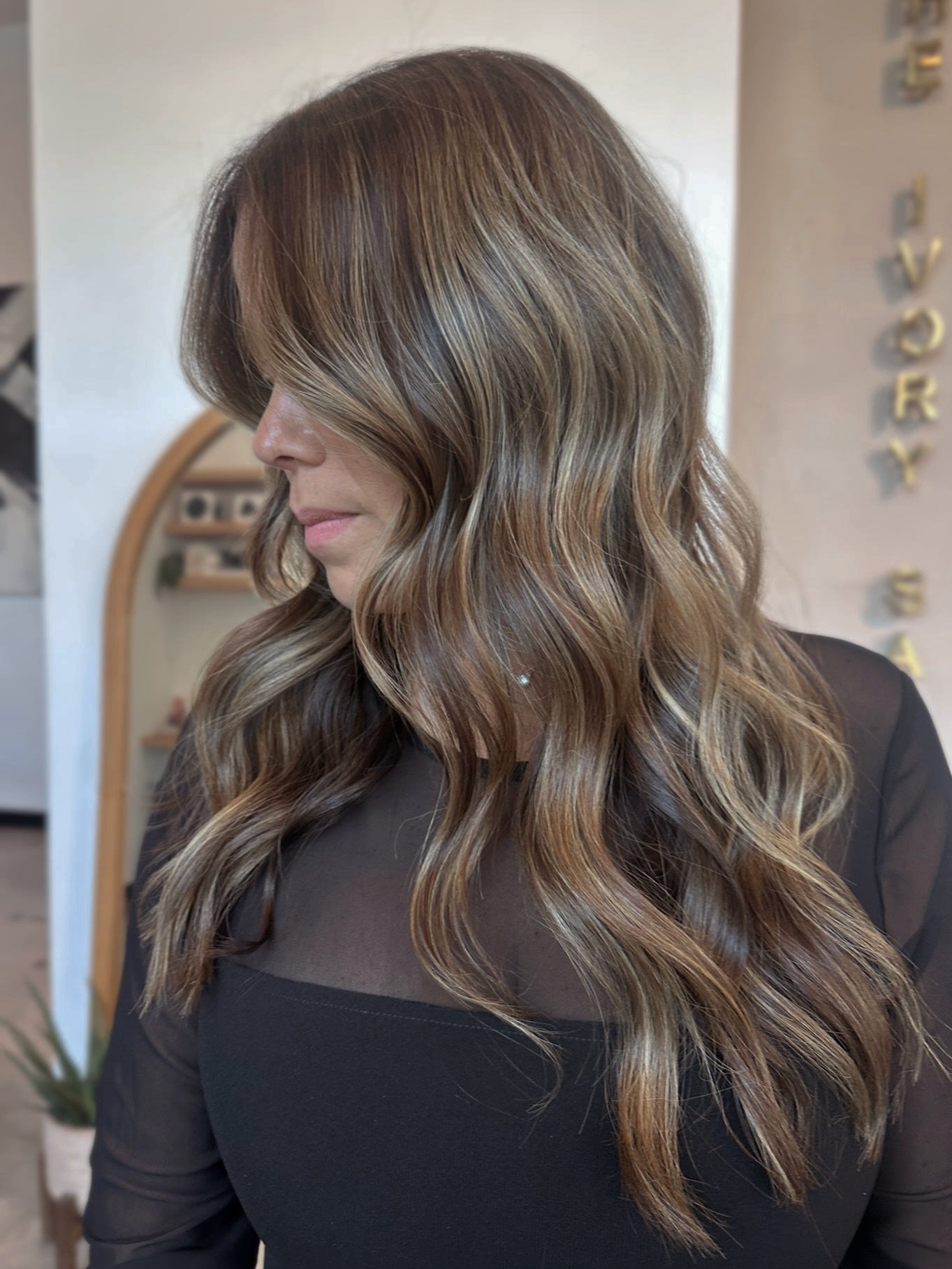 Amanda always keeps it glossy ✨