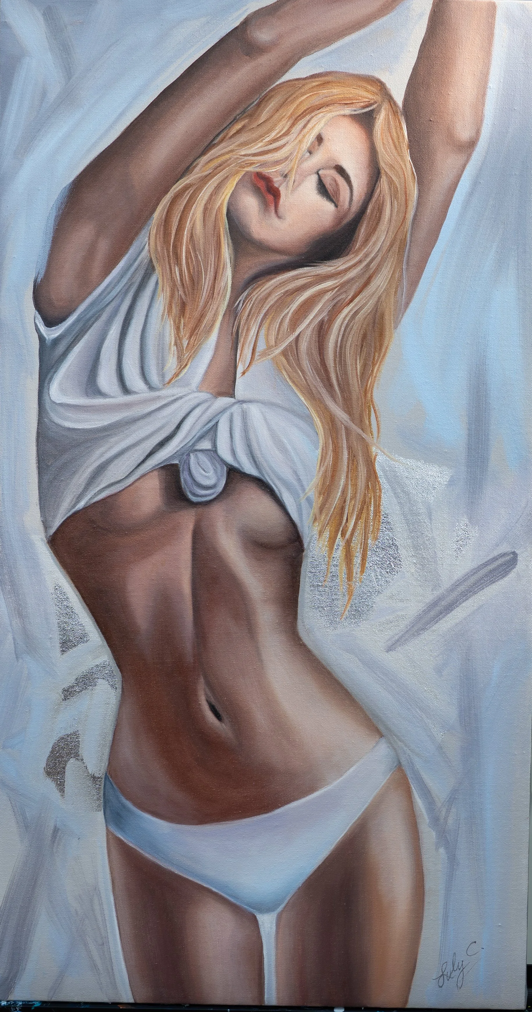 Serenity in Motion Oil Painting