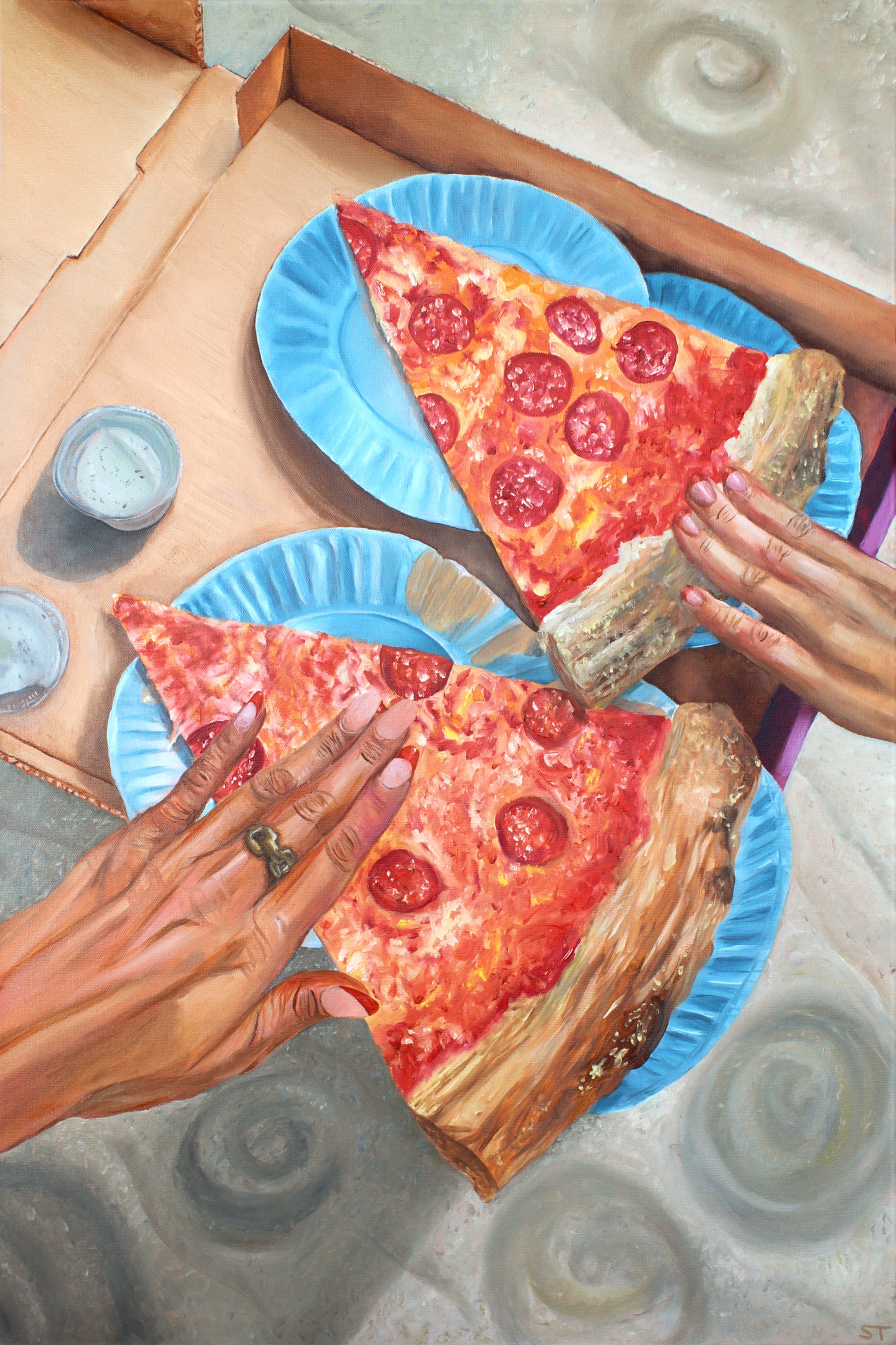 "Power" 24x36 oil on canvas