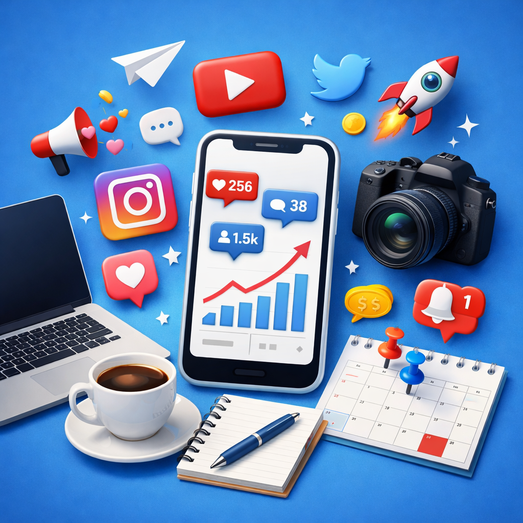 Lei en innholdsprodusent. Bygg SOME profilen organisk med vår bistand og erfaring. Vi leverer fast innhold hver mnd.