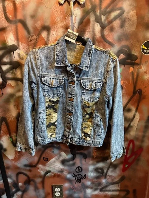 Camo Jean Jacket