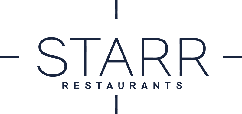 Logo of Starr Restaurants with the name in stylized font.