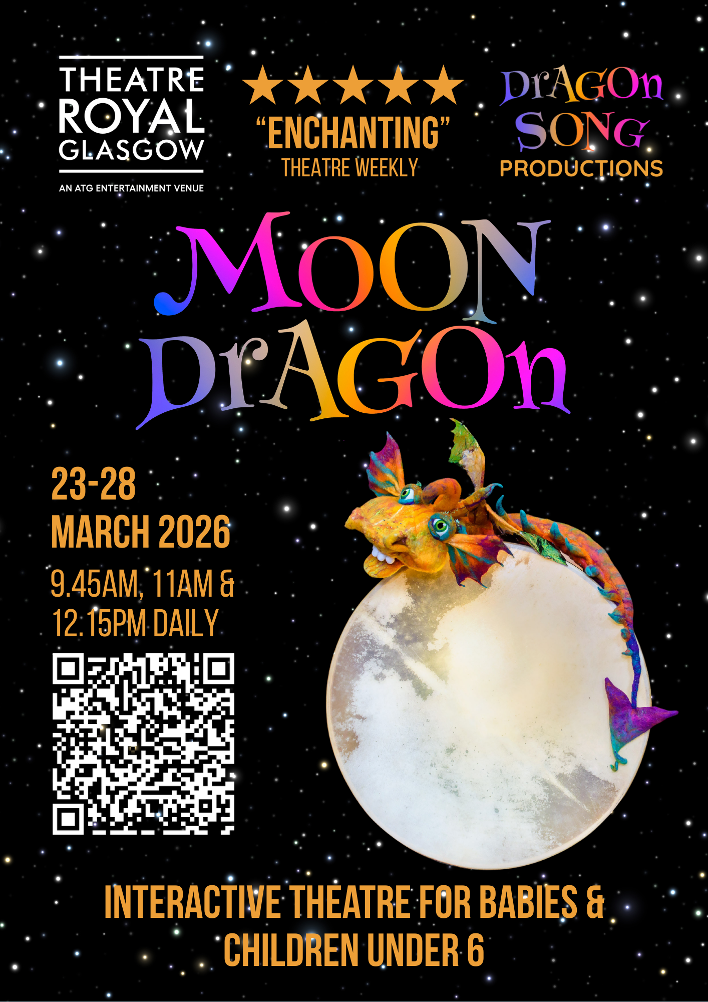 Moon Dragon at Theatre Royal Glasgow (ATG Entertainment), Glasgow, Scotland 2026