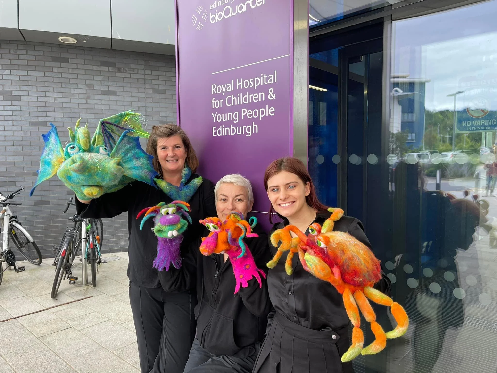 Performance of 'Sea Dragon' at the Royal Hospital for Children & Young People (2023)