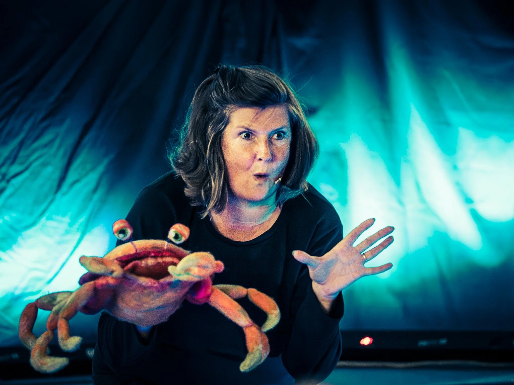 Rachel Huggins in 'Sea Dragon', Orkney Folk Festival, 2025