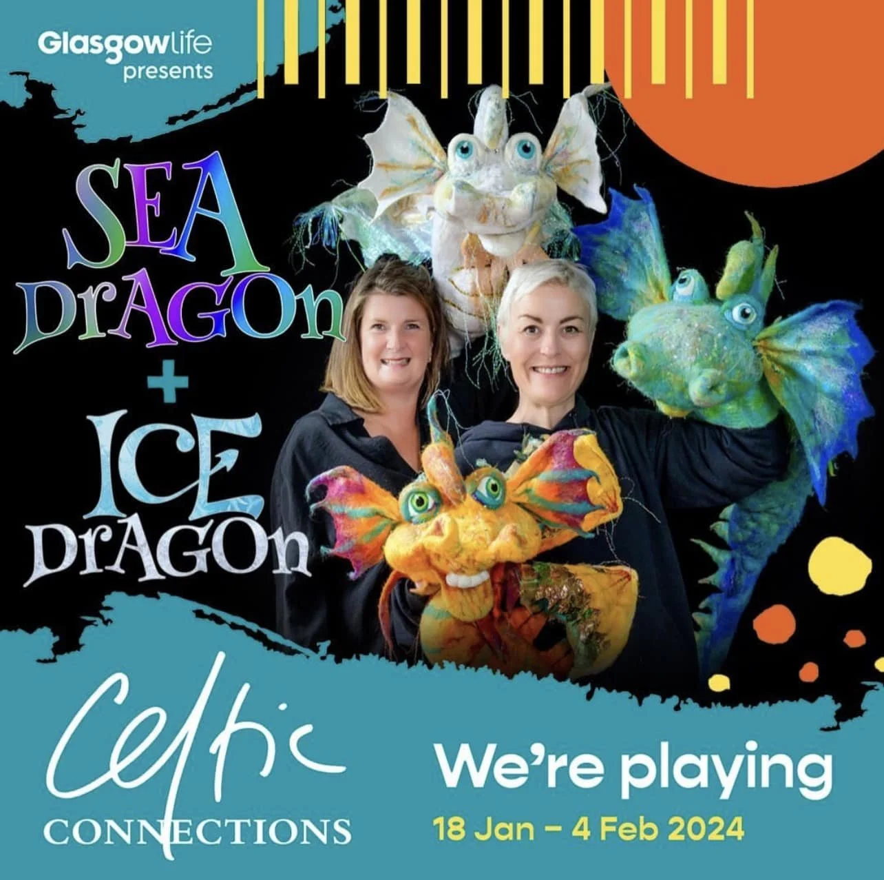 'Sea Dragon' & 'Ice Dragon' - Celtic Connections, 2024