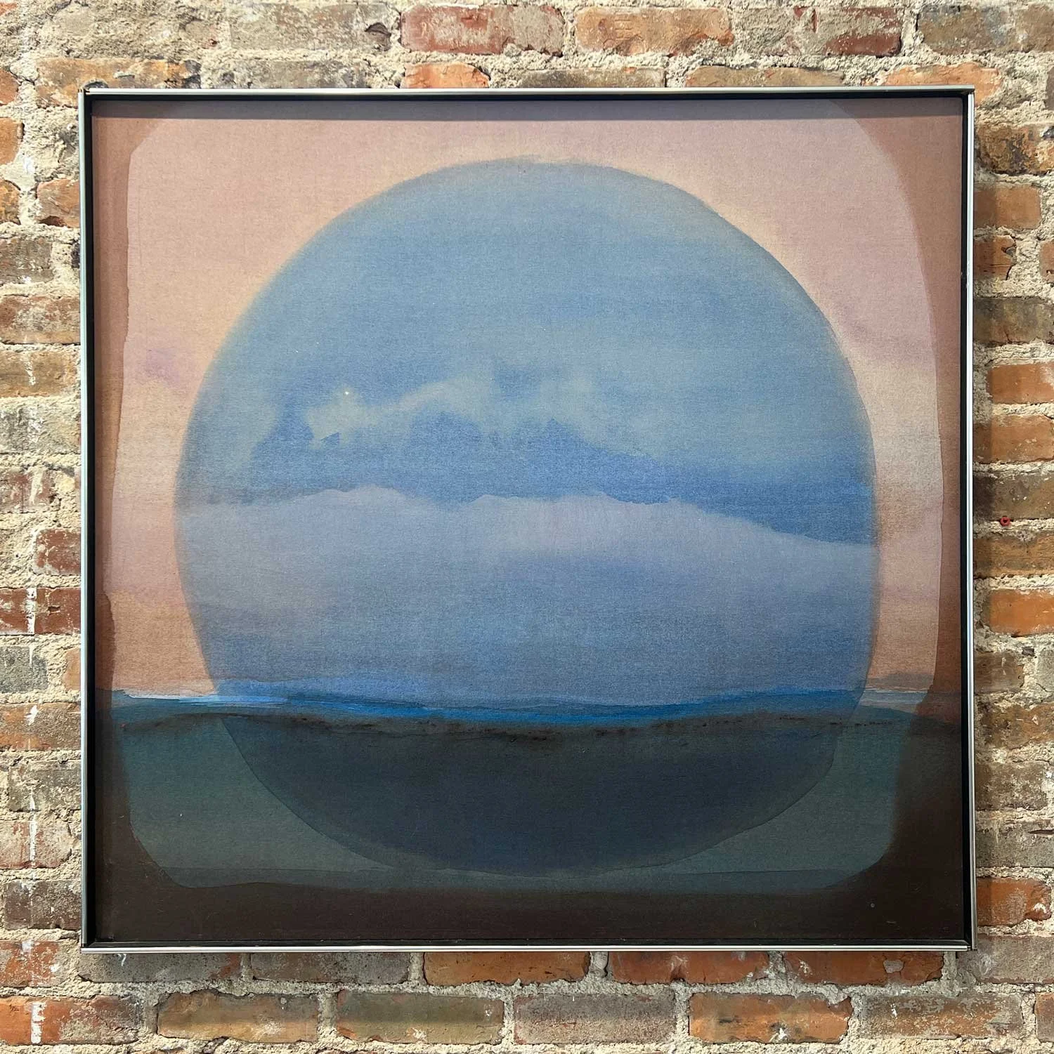 Muted Circle Painting