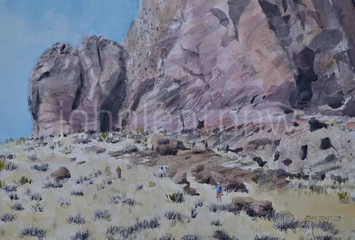 Fort Rock, Oregon - "The Photographer"
