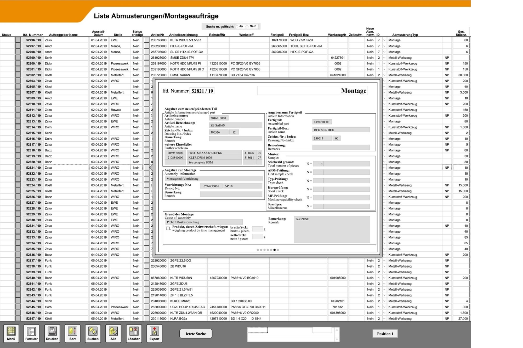Preview function to find certain subjects faster