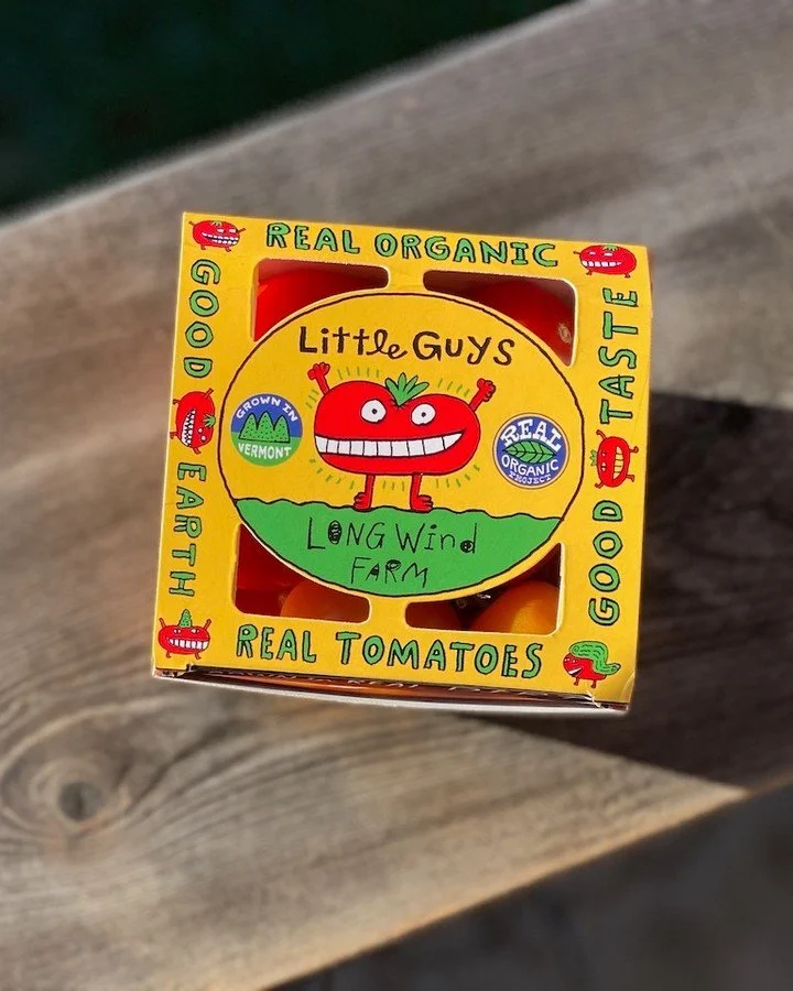 Have you been eyeing the Little Guys? These mixed cherry tomatoes are soil grown in Vermont all-year long and there's a bumper crop coming in. If you're ready to bring them on, we're offering 10% off retail cases for the first two weeks! Little Guys 