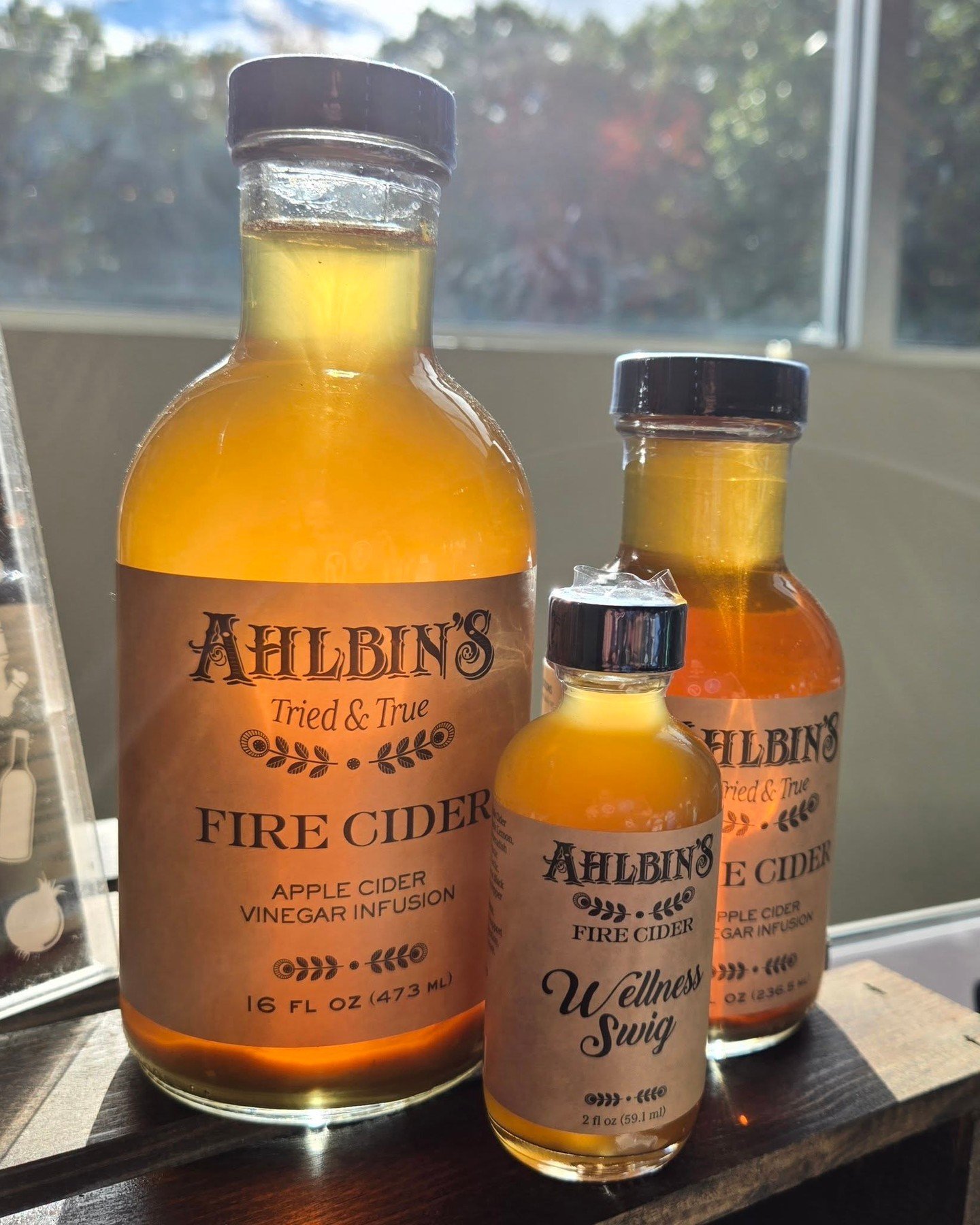 Last call ❄️🔥 the @ahlbinshomemade Fire Cider sale ends this cycle, and this is your last chance to stock up on their perfectly blizzard-seasonal staple. Spicy, warming, and made with raw apple cider vinegar, garlic, horseradish, ginger, turmeric, a