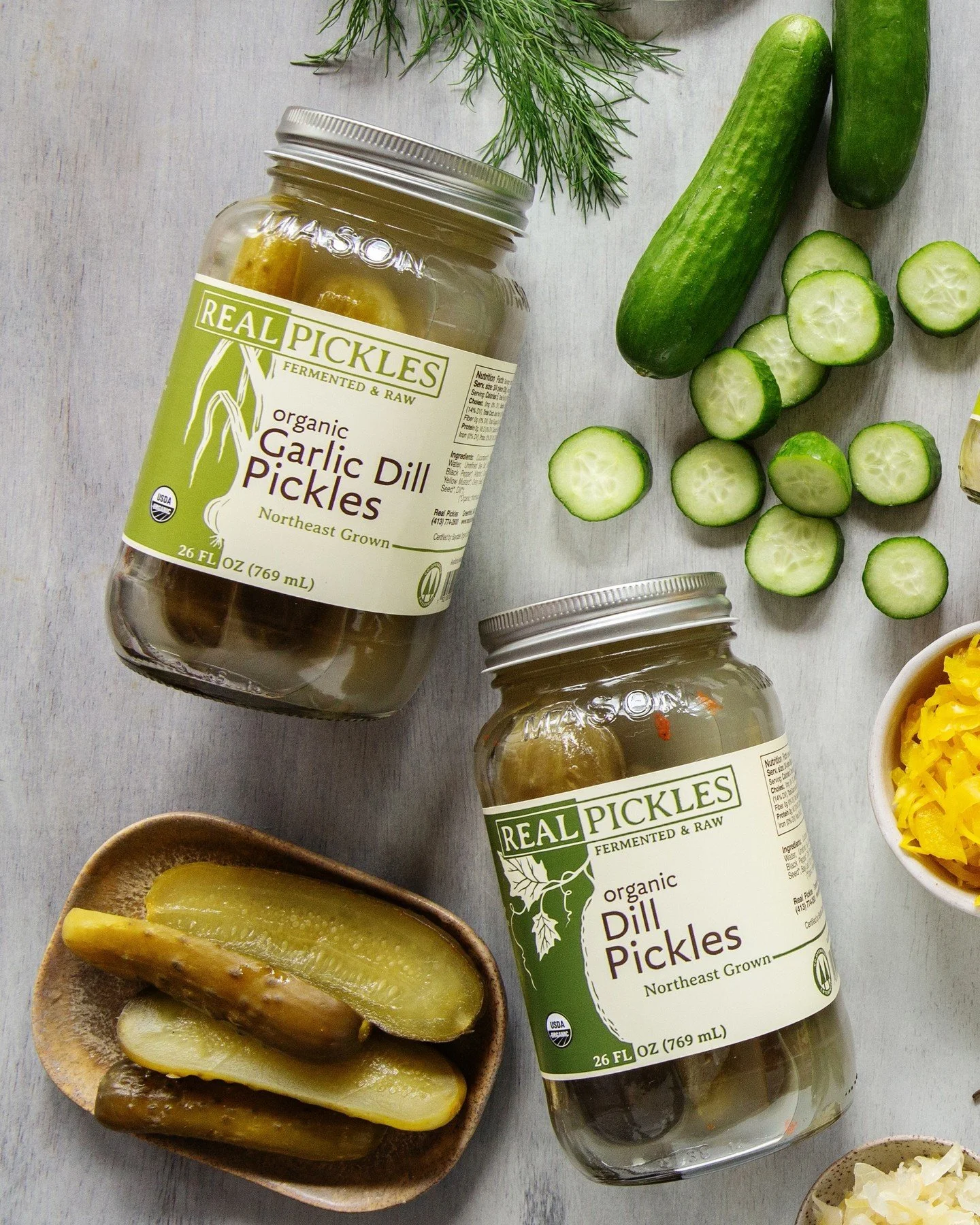 If you&rsquo;ve been meaning to stock up, this is your sign 🥒 @realpickles Dill Pickles and Garlic Dill Pickles are on promo all month! Northeast grown and made, organic, and deeply flavorful &mdash; these thoughtful staples are essential whether th