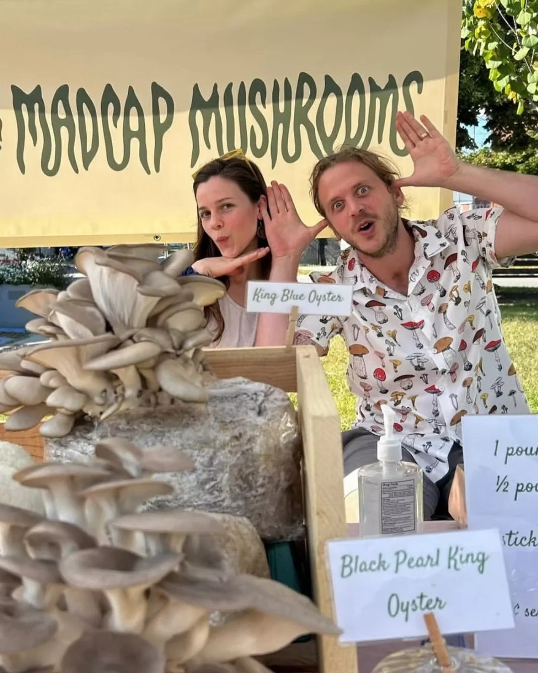 Catch @madcapmushrooms on the list! A Vermont &ldquo;micro-myco&rdquo; farm growing some seriously cool gourmet varieties right in North Ferrisburgh, VT 🍄 Founded by Blake and Lindsey Goldberg, Madcap started in the most Vermont way possible - mushr
