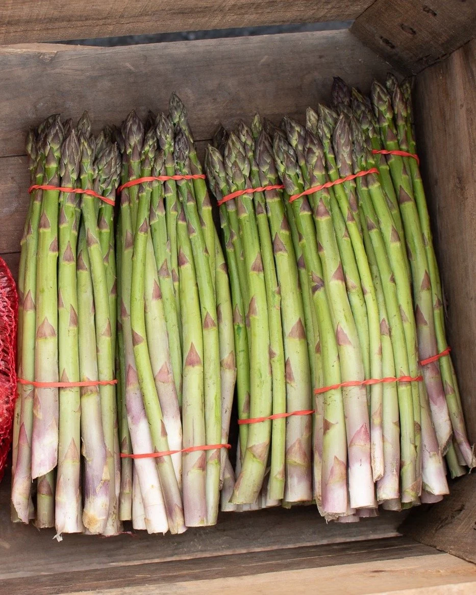 Mass Grass is on the list! If you're not familiar with the term, the Pioneer Valley of Western Massachusetts was once the asparagus capital of the world. At its peak, Hadley alone produced 80% of the country's asparagus supply. The spears were so goo
