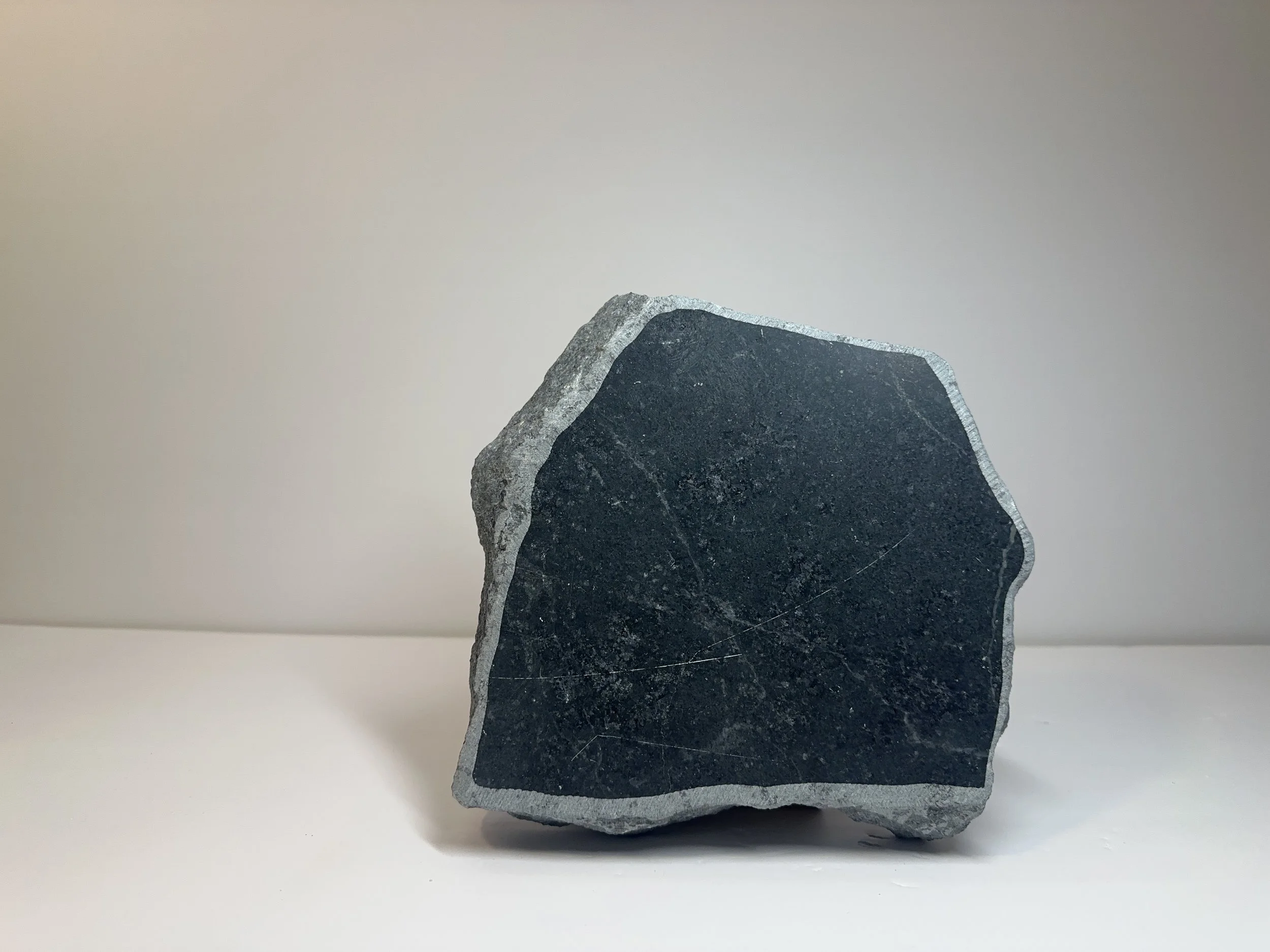 Small Black Soapstone