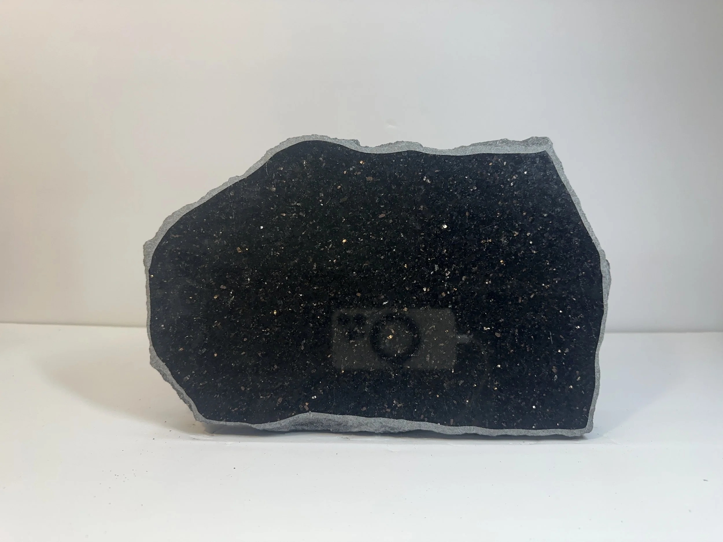 Small Black Galaxy Granite