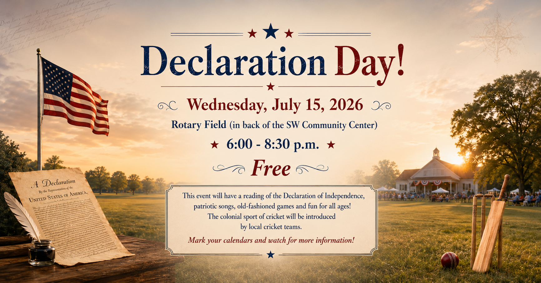 Declaration Day!