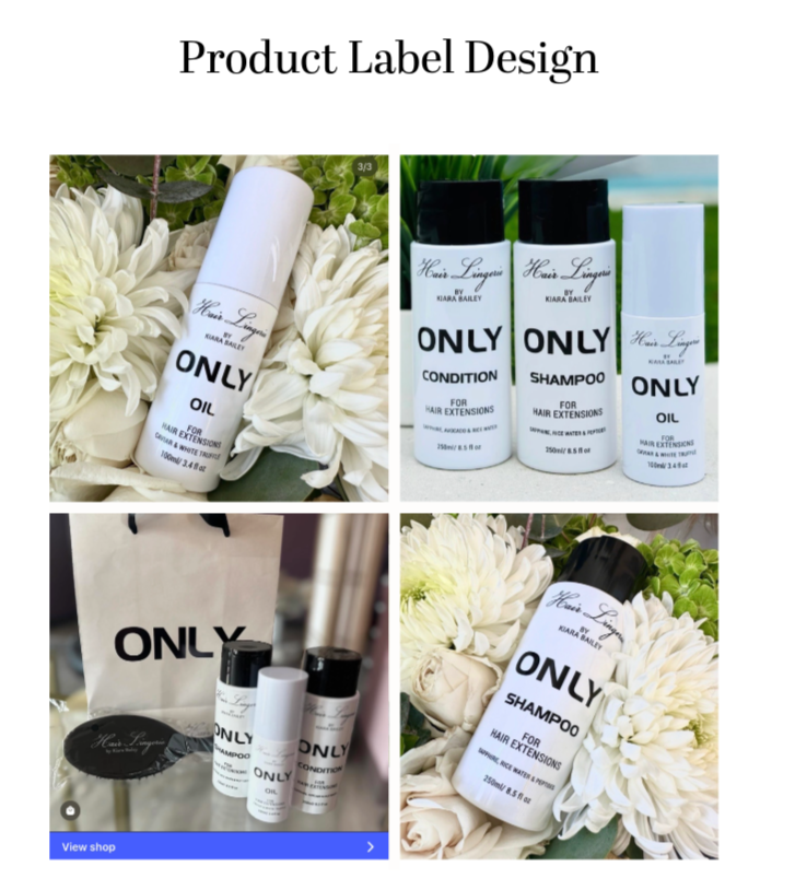 Product Label Design