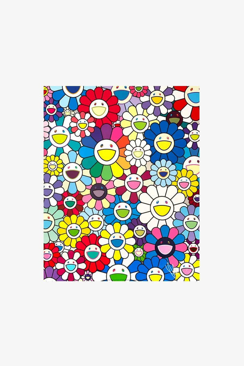 Takashi Murakami - A Field of Flowers Seen from the Stairs to Heaven