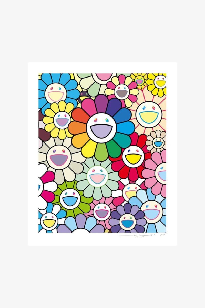 Takashi Murakami - Flowers and Prosperity Multicolor