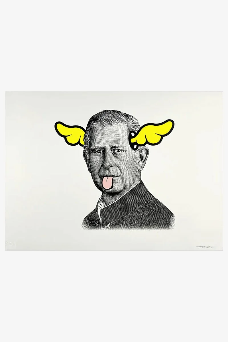 D*Face - Dog Save the King Yellow - Hand Finished