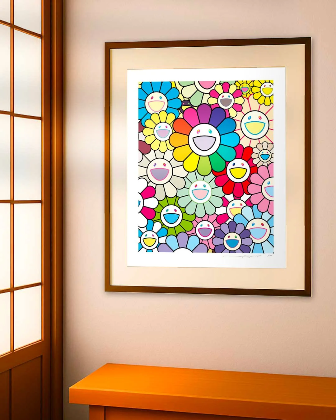 Takashi Murakami - Flowers and Prosperity Multicolor, 2025