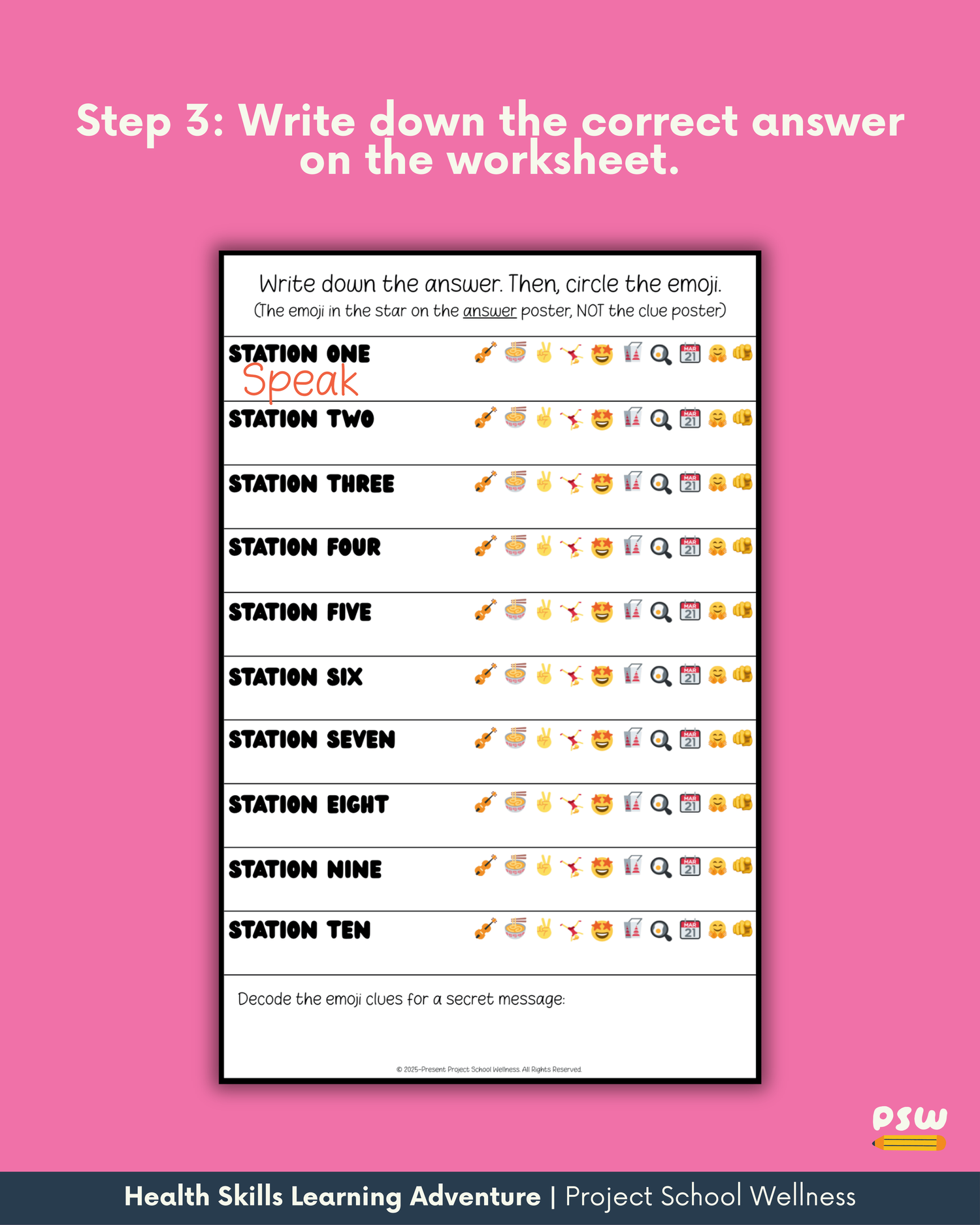 Project School Wellness Health Curriculum and Teaching Resources
