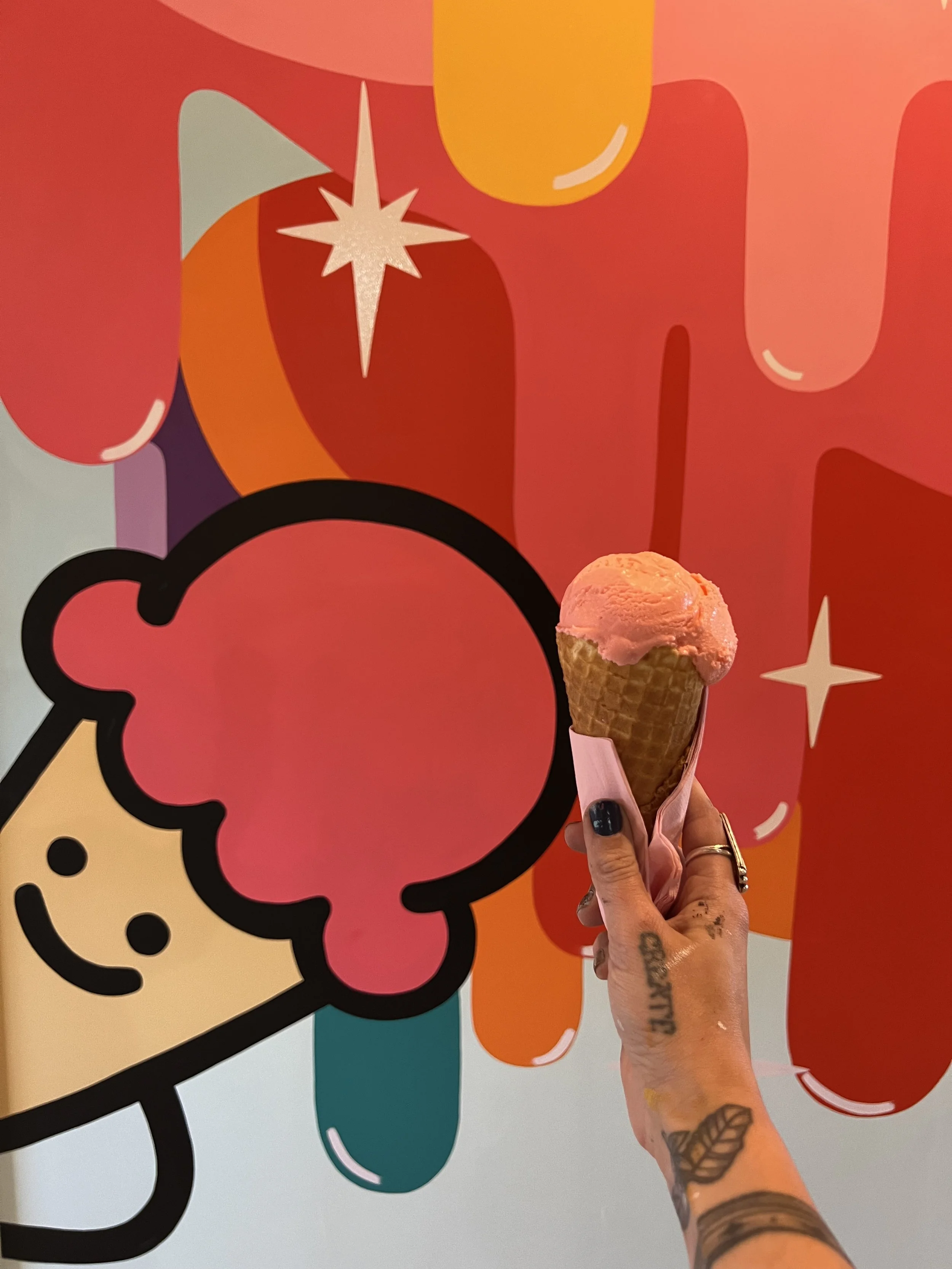 Frite & Scoop Expansion Mural - Astoria, OR