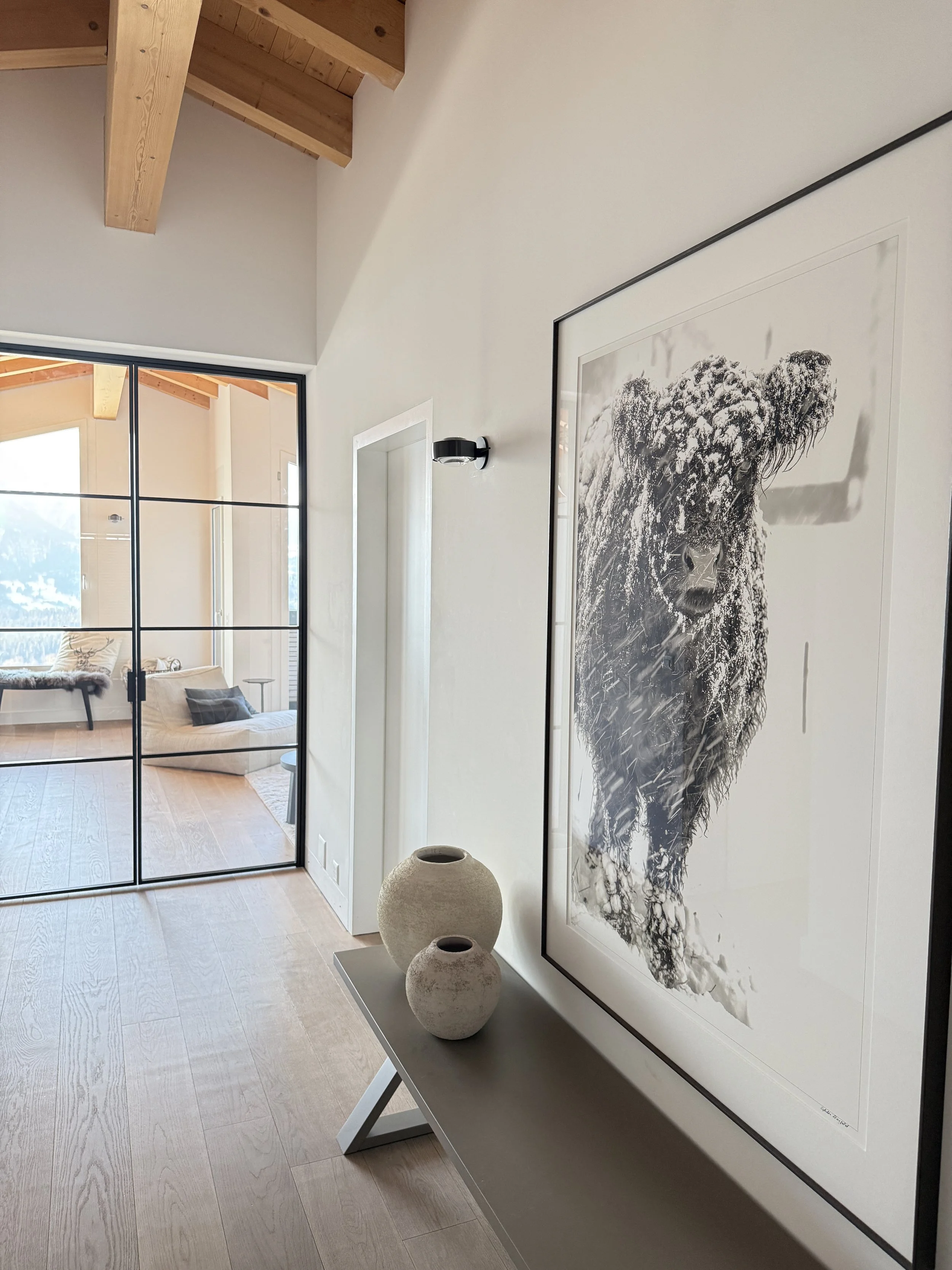 Eingangsbereich Wohnung Flims Laax