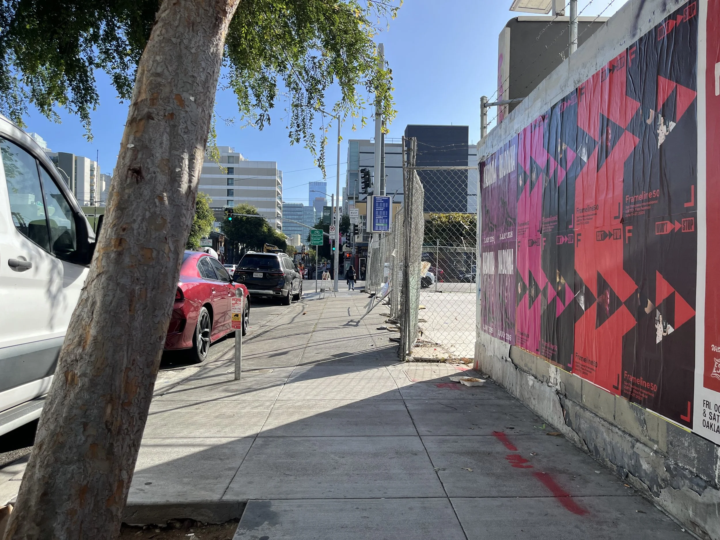 Wheatpasting in San Francisco vs LA