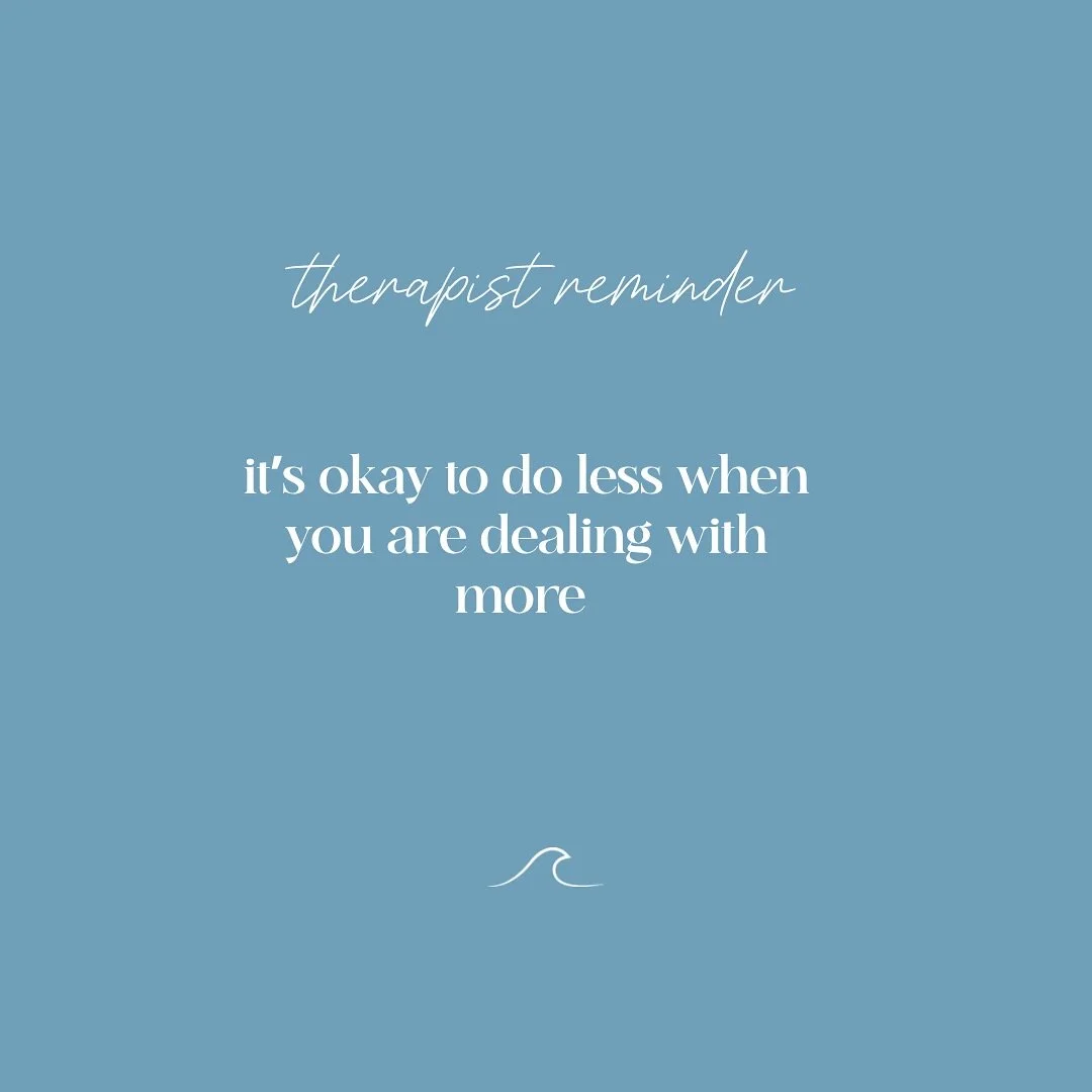 Such an important reminder when life is life-ing!! 🩵

When we&rsquo;re trying to flow through whatever it is that&rsquo;s being thrown our way, it&rsquo;s okay to slow down and readjust our energy and priorities when we&rsquo;re in a place in our li