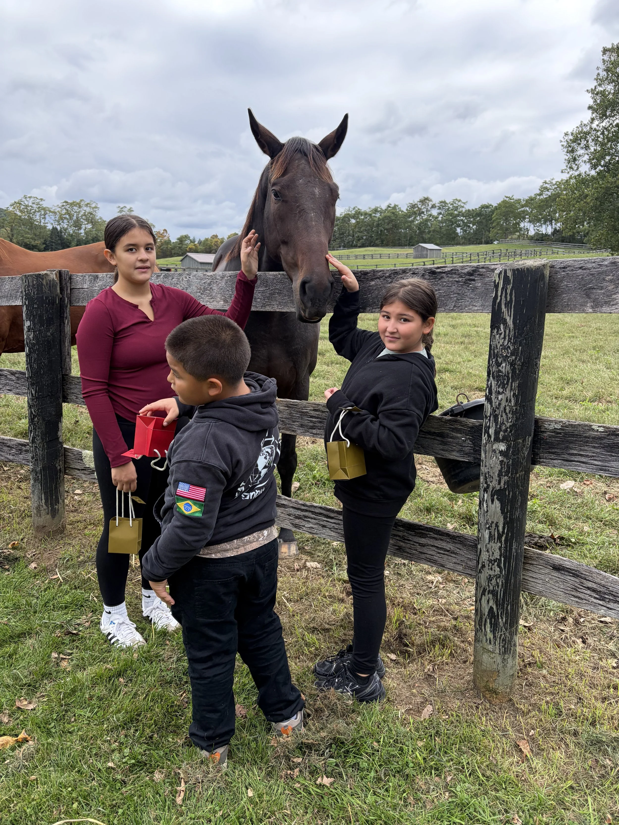 El Bombaso and his new friends!