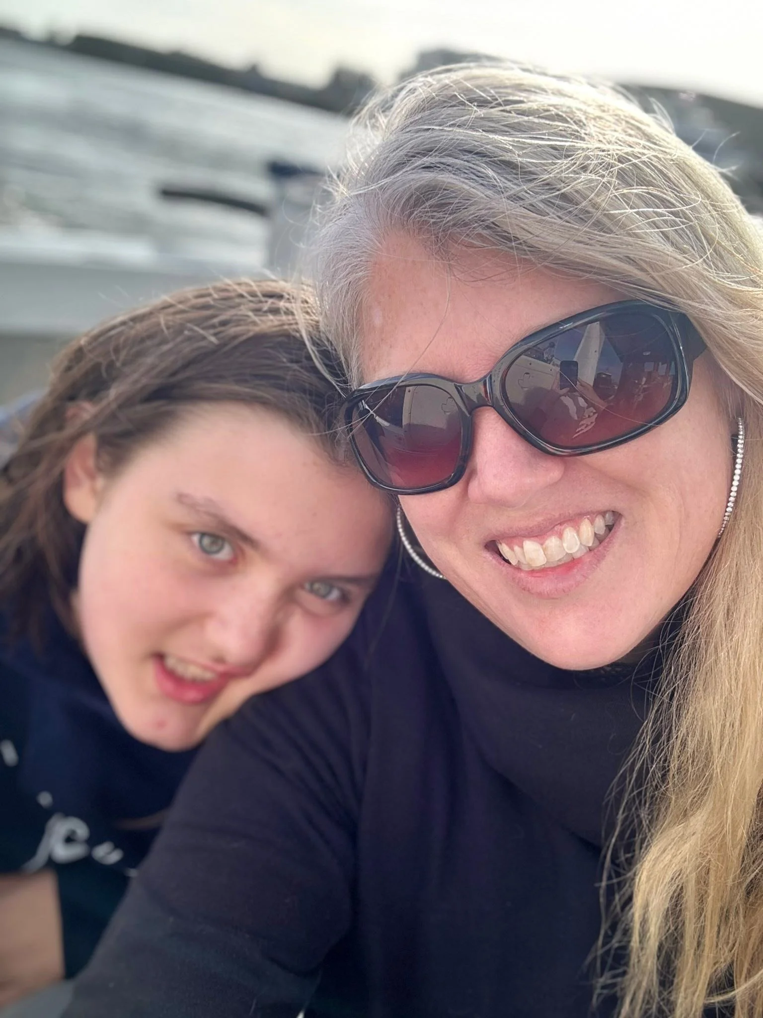 This is a very quick trip to Mass but soaking in every second. A private sunset cruise around Gloucester Harbor and birthday celebrations. I’m glad I was able to kidnap my youngest and bring her with me to have some one-on-one time in the chao