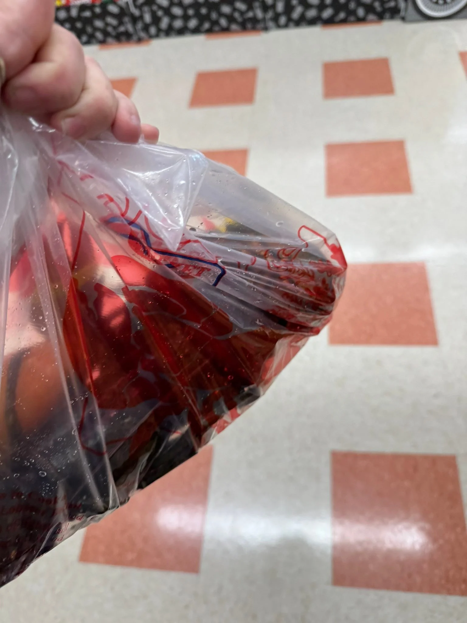 Nothing like walking through a grocery store with live lobsters in hand!
These are my roots folks!