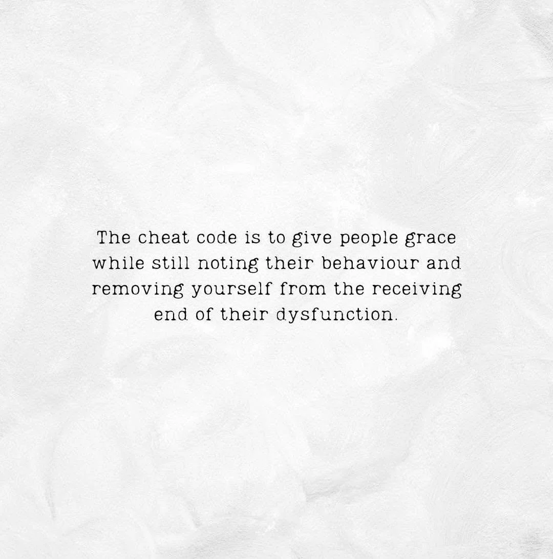 The balance of loving people while also not accepting their poor choices is the healthiest thing you can do for yourself and them. If you don&rsquo;t give grace, then you hold onto toxic bitterness that has potential to rub your life. Abd if we enabl