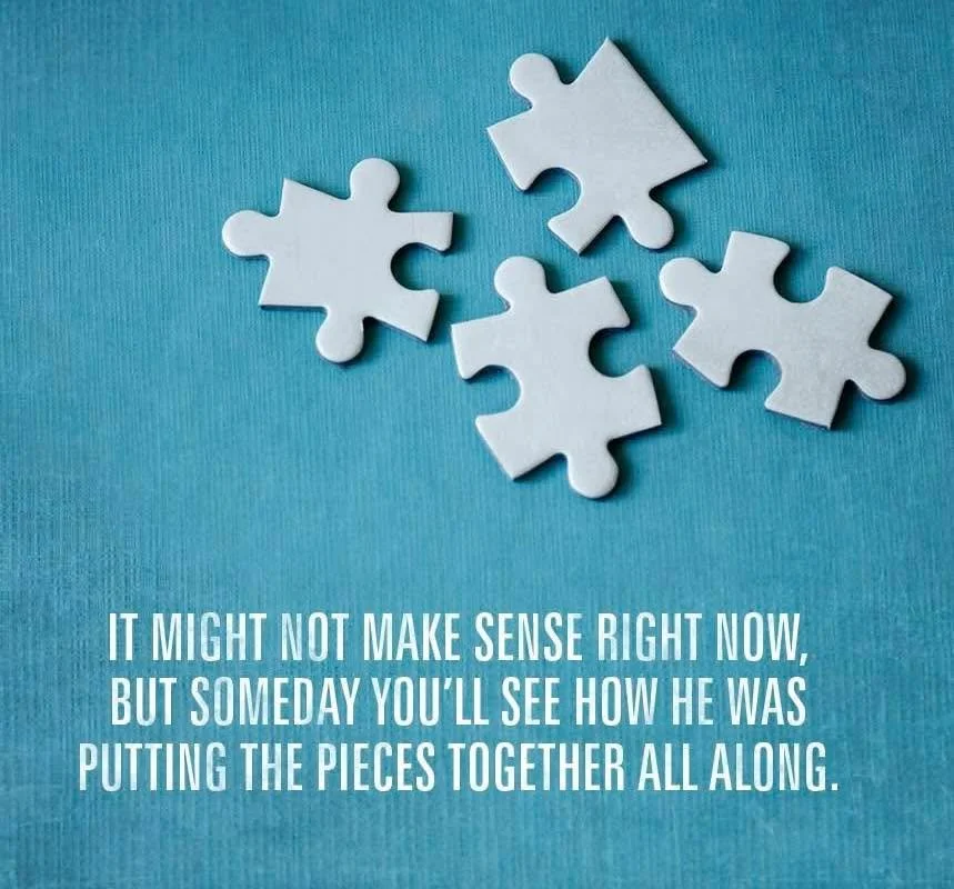 I am not the only writer in our family&hellip;

My people surprise me regularly&hellip;

Vincent &lsquo;s recent Godly insight&hellip;

&ldquo;A relationship with God is like a complex jigsaw puzzle. The Bible is the grand picture (the box top). Ther