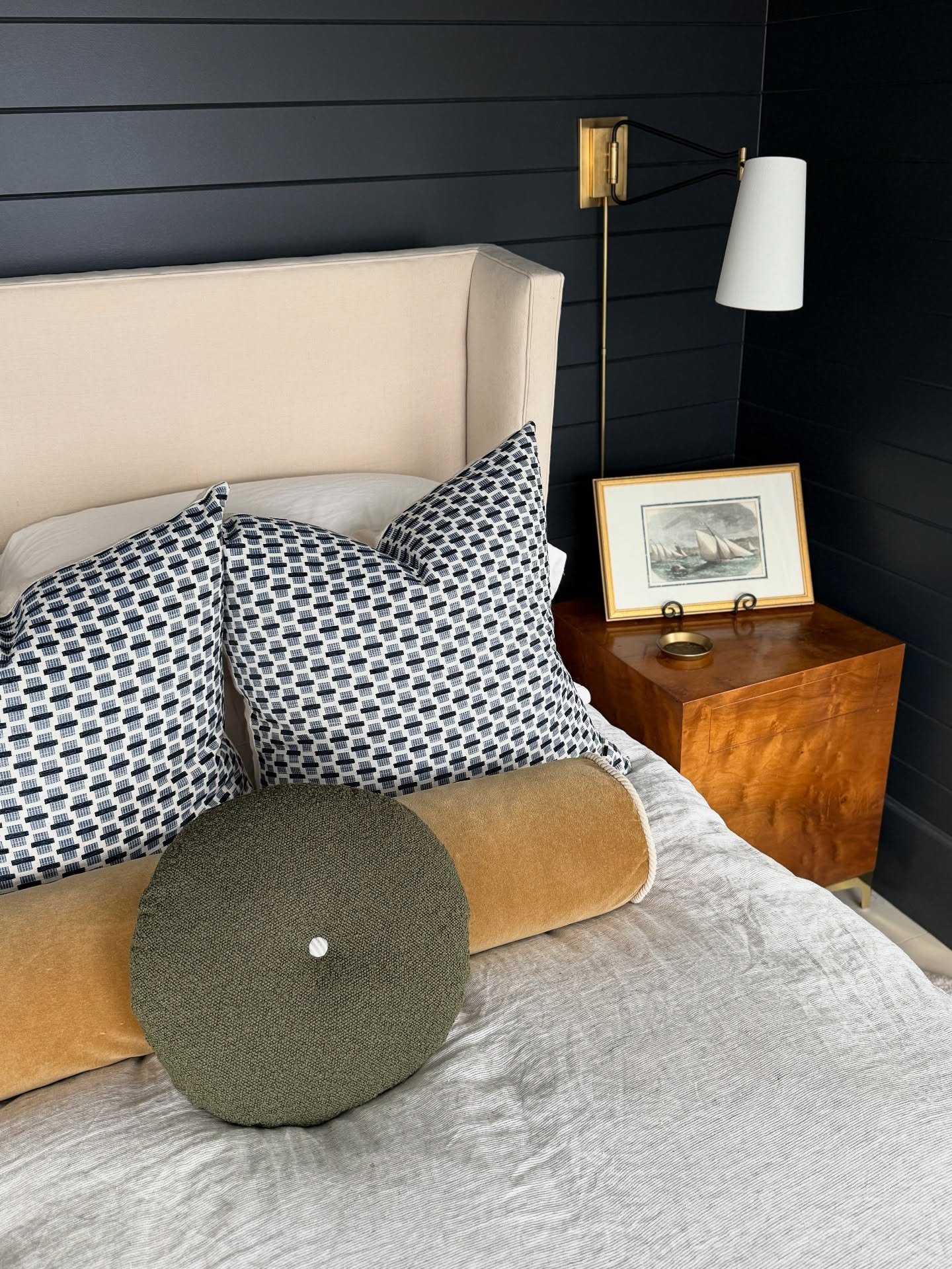 Today was photo shoot day, and I&rsquo;m so happy to share a first peek at my pillow collaboration with @downincbedding. There is so much about this collab that I can&rsquo;t wait to share: working with natural materials, partnering with a local comp