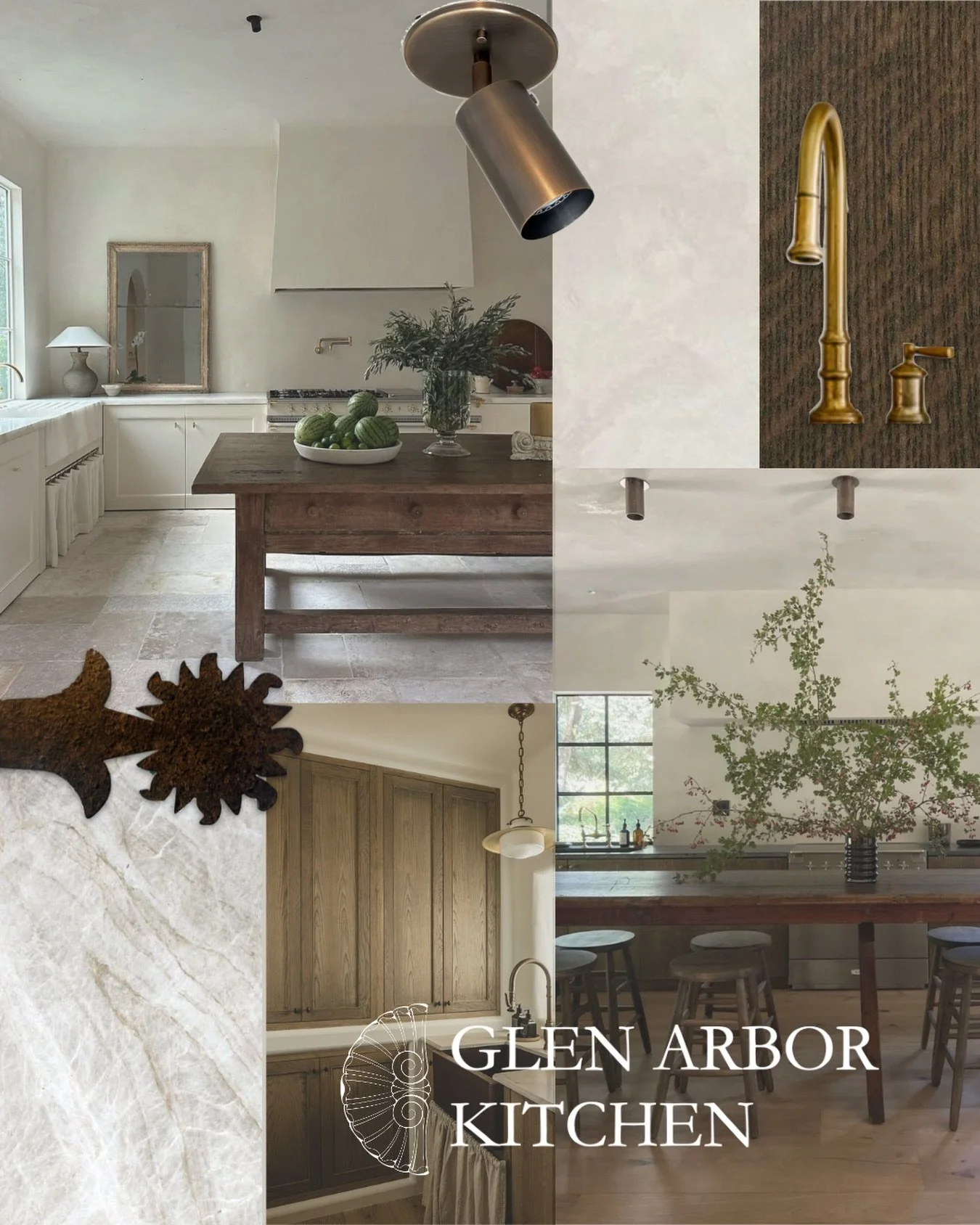 Our Glen Arbor kitchen is really starting to take shape. Natural materials, a clean but warm palette, and a stronger connection to the outdoors were at the heart of this design. We collaborated with @searsarchitects to reimagine the layout and add mo