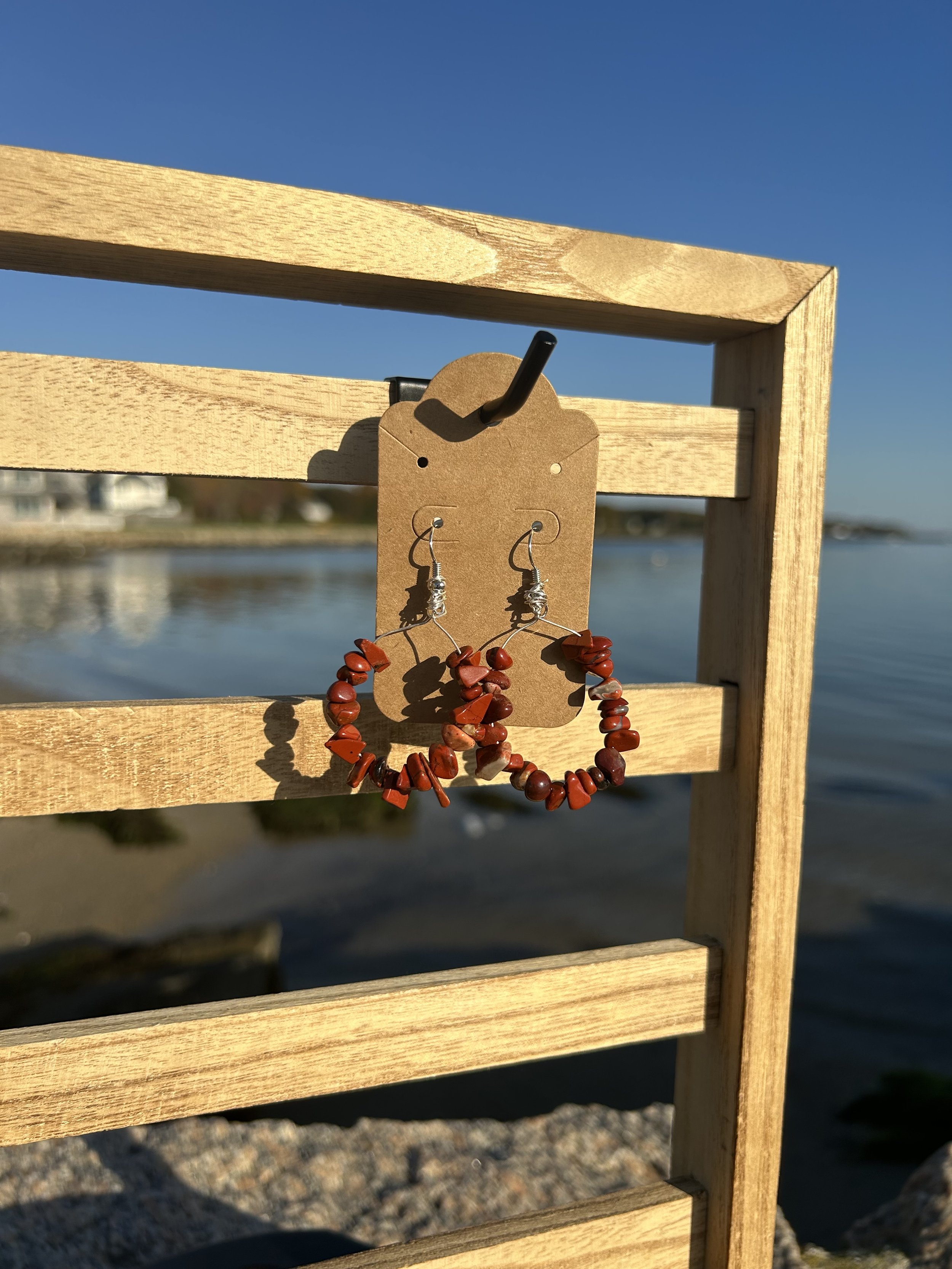 Red Jasper earrings