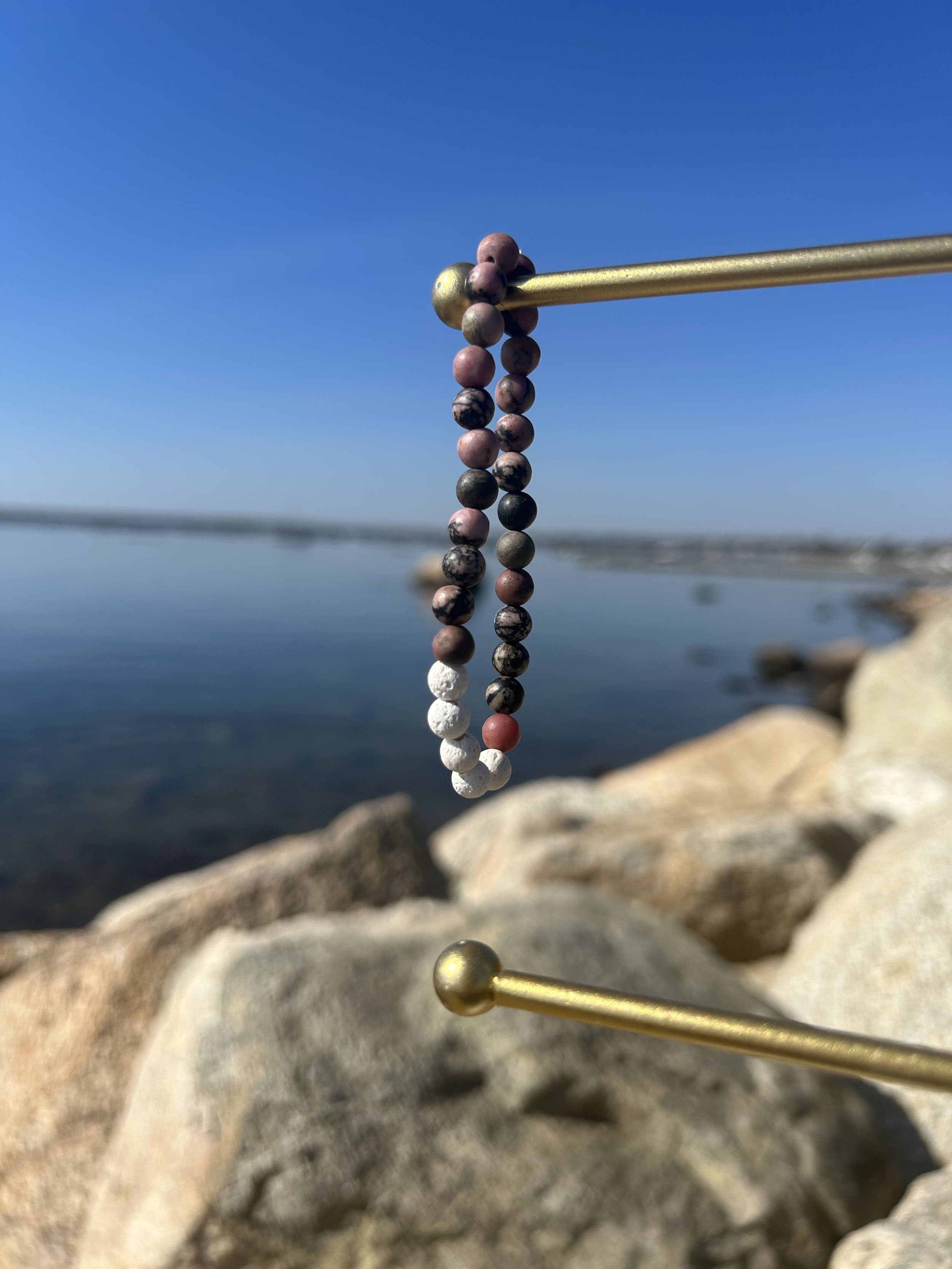 Rhodonite bracelet